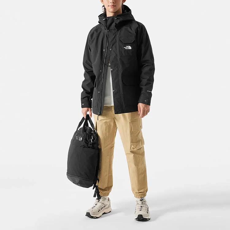 THE NORTH FACE Urban Exploration Waterproof Windproof Windbreaker Jacket Men's Black (Unisex) Windbreaker Jackets NF0A88RA JK3