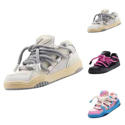 Женская мода, новые универсальные повседневные нескользящие туфли на толстой подошве