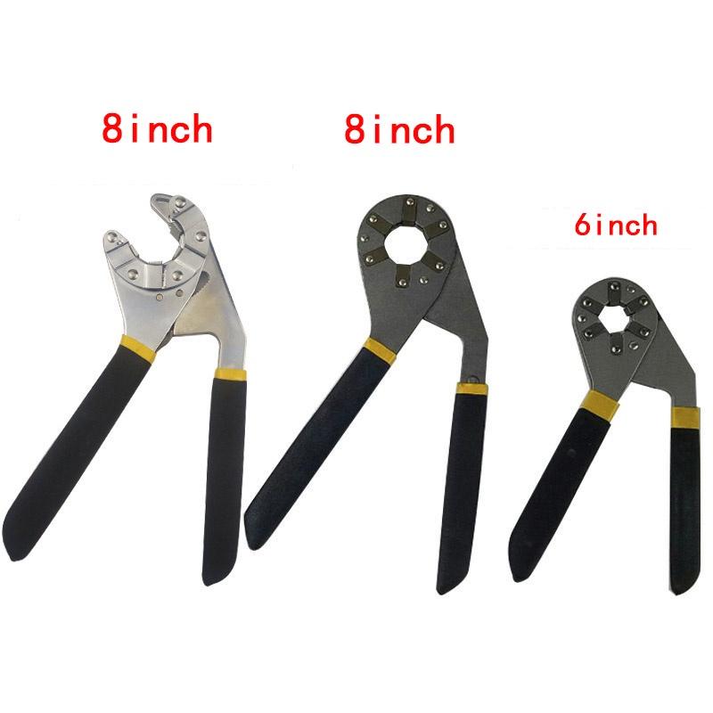 Вневременной дизайн 6"/8" Разводной ключ Для Всех Болтов И Труб С Шестигранной Рукояткой