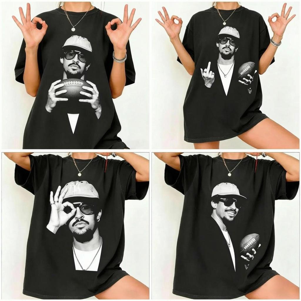 Bad Bunny Super Bowl Rugby Graphic Cotton Unisex Shirt Summer New Oneck Unisexs Yk Retro Short Sleeve Tshirt Fan Gift