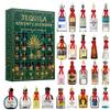 Tequila Advent Calendar Tequila Bottle Style Flat Pendant Christmas Blind Box