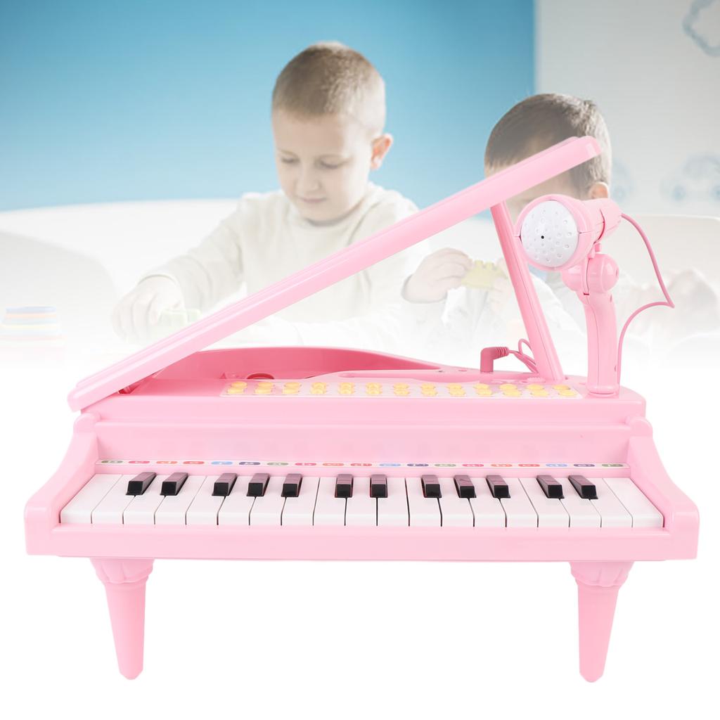 Musical Piano Toy 31 Key Volume Control Mp3 Piano Keyboard Toy with Microphone for Beginners