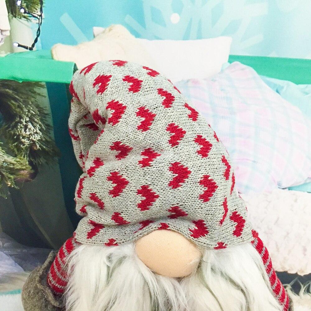 Санта-Снеговик Гном для дома, дома и улицы, украшение, плюшевые рождественские украшения, выдвижная стоячая игрушка, рождественские куклы