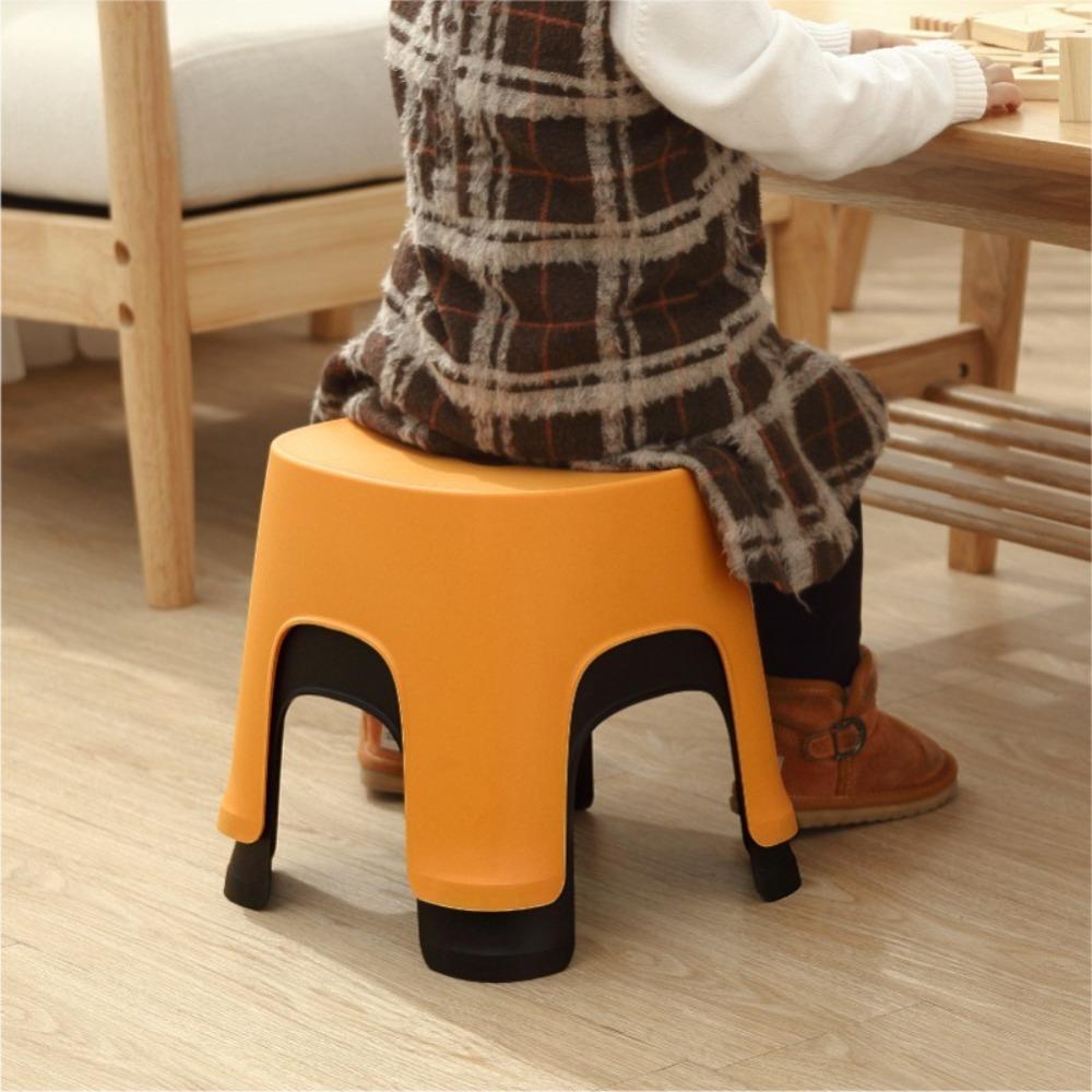 Нескользящая подставка для ног для туалета, пластиковая табуретка для переобувания, детская маленькая табуретка, ванная комната/гостиная
