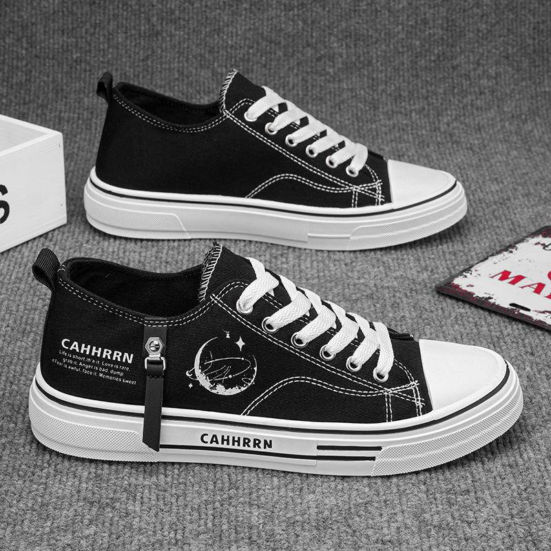 Мужская парусиновая обувь, дышащая оригинальная обувь для сноубординга, классические тканевые туфли для студентов, низкие кроссовки