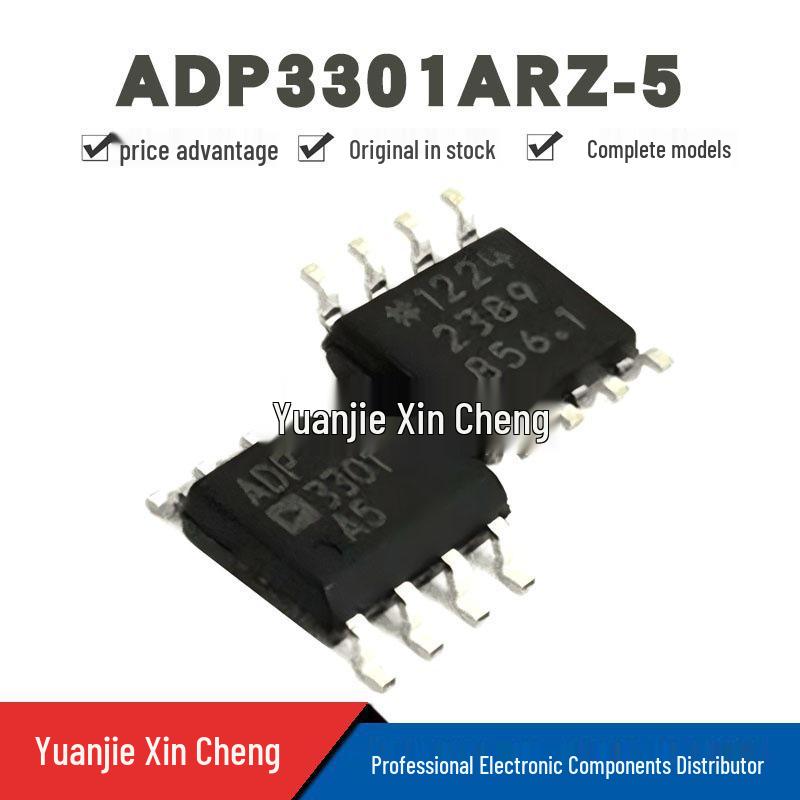 ADP3301ARZ-5 SMD SOP-8 Linear Voltage Regulator with ADP3301A5 Screen Printing, BOM List Available