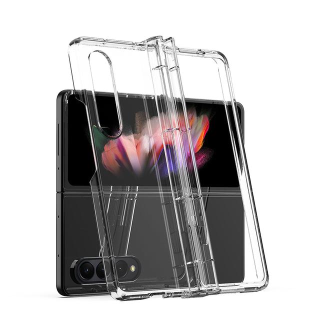Прозрачный чехол с полным покрытием для Samsung Galaxy Z Fold4 3 5g, чехол для телефона с S Pen Fold Edition, защитный дизайн-карандаш Z Fold4