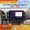 Операционная система Android для Subaru Outback 3 Legacy 4 2004 - 2009 Автомагнитола Видео Мультимедийный плеер GPS WiFi 4G Bluetooth HD Экран Авто Инструменты