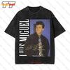 Luis Miguel Black Vintage Oversized T-Shirt Cotton For All Size S 3Xl KKEF