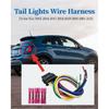 68285080AA Tail Lights Connector Pigtail Plug | Fit for Fiat 500X, 2016-2022, Tail Lights Wire Harness