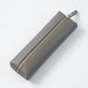 Premium Durable PU Leather Pencil Case with Handcrafted Zipper Closure Luxurious Office Holder Portable Pen Pouch