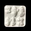 Creative Design Bow-kont Silicone Decorate Molds Lovely Bakery Utensils Suitable Home Kitchen Chocolate Baking Mold Accessories