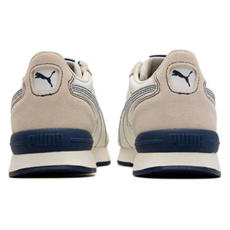 Puma Нескользящие Прочные Низкие Кеды для Скейтборда Унисекс Кроссовки Молочно-Белые 392899-04