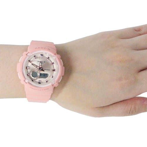 Casio Baby-G Women's Waterproof Analog-Digital Watch, Pink, BGA-280-4A