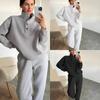 2024 Весна и Осень Новая Женская Мода Комплект Из Двух Частей С Воротником Стойкой На Пуговицах