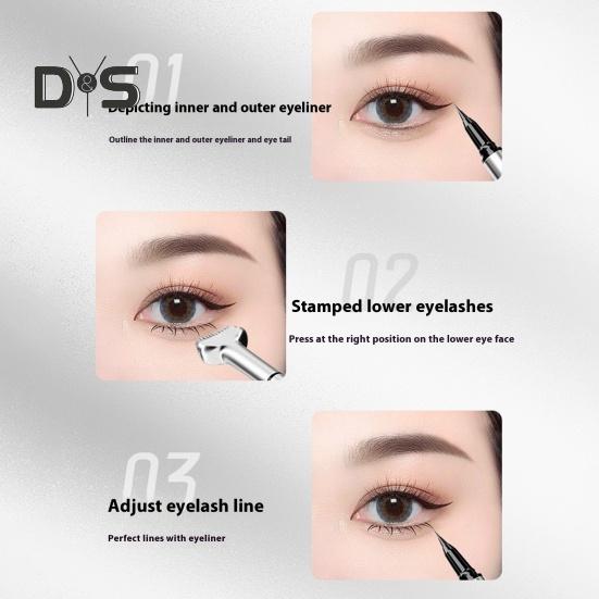 1 набор подводок для нижних ресниц, водостойкая, устойчивая к поту подводка для глаз, долговечная, для нижних ресниц, для начинающих, для макияжа глаз
