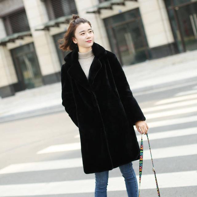 LJX 2024 Fashion Elegant Women Autumn Winter Jacket Wool Collar Stand Up Party Luxurious Thickening Winter Plush Women's Coat Loose Women's Coat