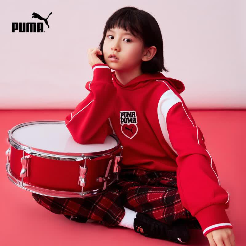 Puma Детская толстовка с капюшоном и длинным рукавом
