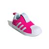 adidas Оригинальные SUPERSTAR 360 Удобные Низкие Скейтбордические Кроссовки Розово-Красные Белые Для Младенцев и Малышей FV3377
