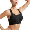 Women Sport Bras Plus Size Crisscross Shockproof Front Zipper Wireless Underwear Run Vest for Female Yoga Sport Bra Intimates Fitness Bralette