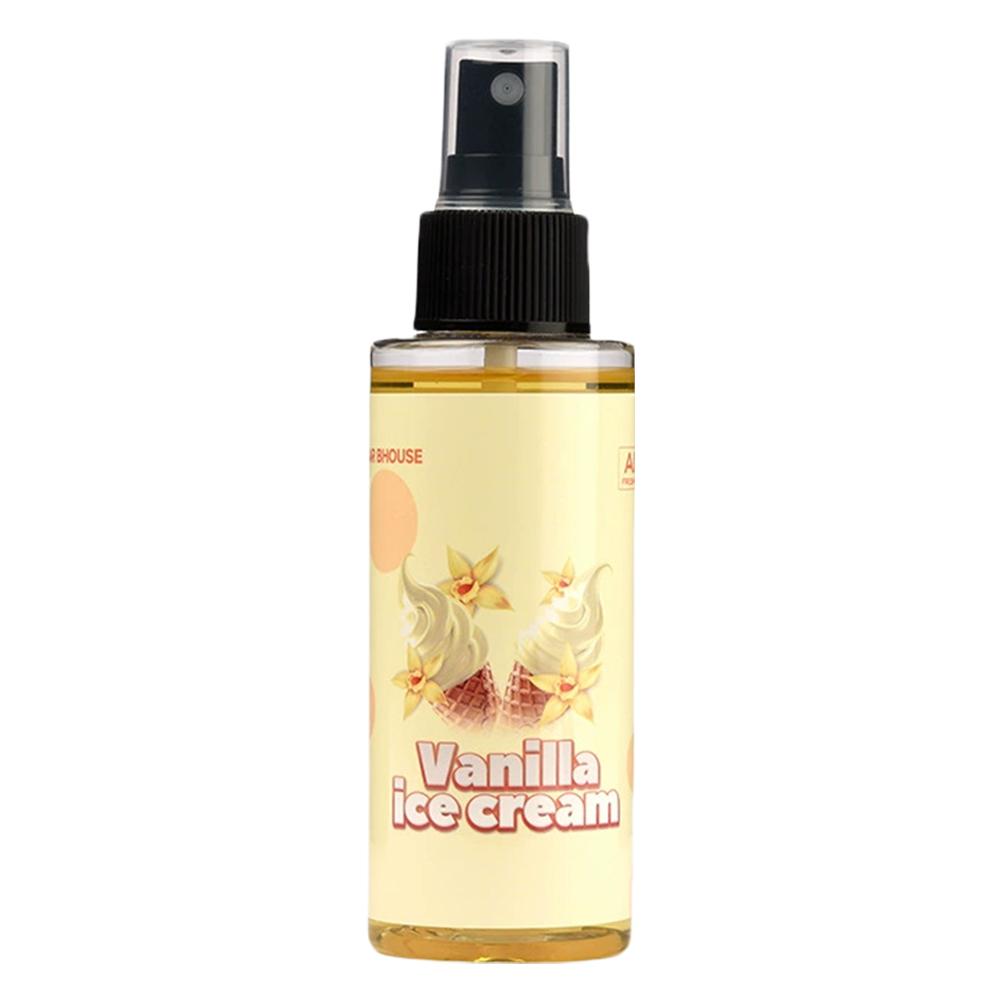 Car Air Freshener Spray Car Fragrance Long-Lasting Light Strawberry Cake Scent Fresh Perfume Car Interior Deodorant Spray