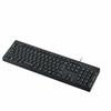Elecom Wired Keyboard Membrane Black TK-FFCM01BK