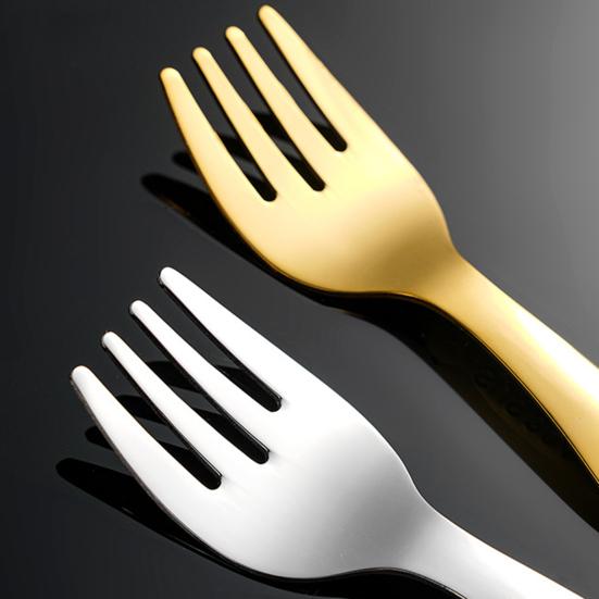 Stainless Steel Fork Spoon Set with Case Travel Utensil Set Ergonomic Handle Portable Outdoor Picnic Utensils for Travel Picnic Camping