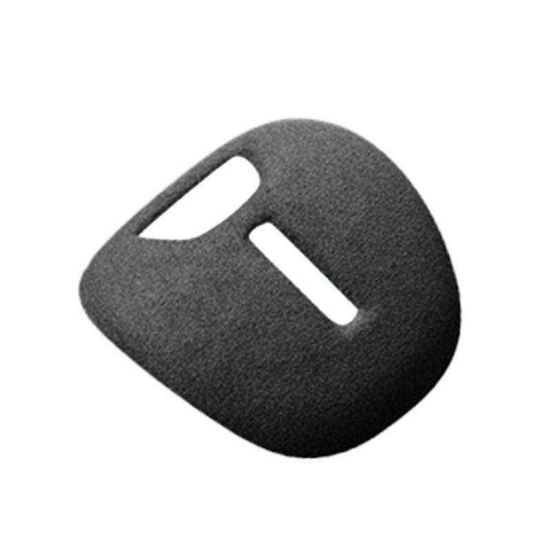 Authentic For BYD Han Gear Shifter Case Suede Leather Gear Knob Protector Cover Carbon Black
