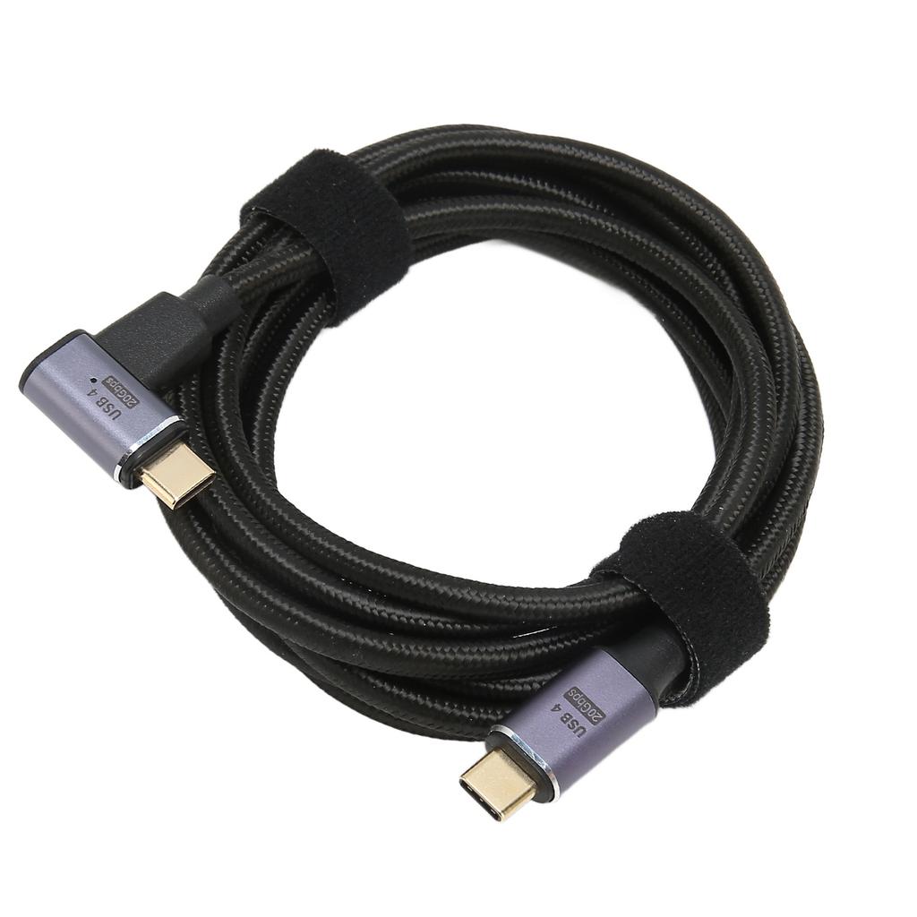 USB C To USB C Cable Multifunction 8K 60Hz High Speed 20Gbps PD 100W Fast Charging USB 4.0 Magnetic