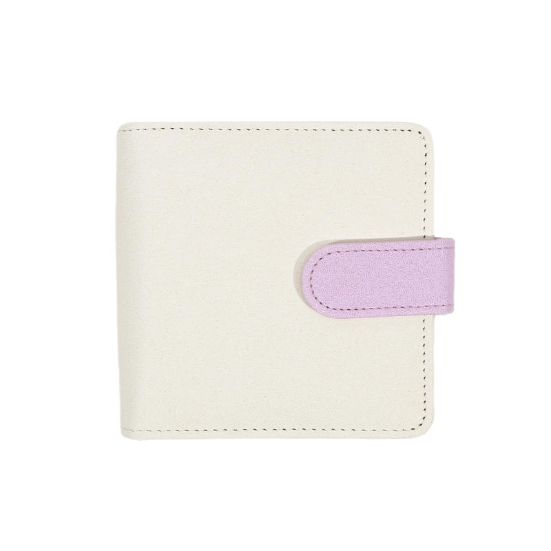 1PC PU 3-Hole Card Collection Book Цветной альбом с отрывными листами для хранения фотографий Почтовая открытка Сортировочный буклет