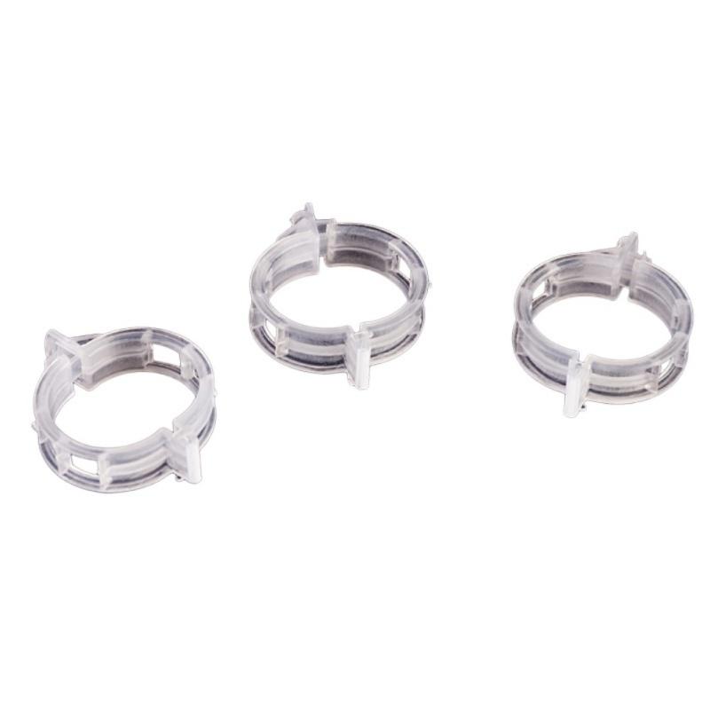 100Pcs Plant Support Clips Durable Vine Garden Vegetables 3cm For Types Plants Hanging Plastic Clips Plant Support