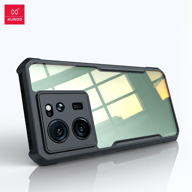 Чехол для Xiaomi 13T 13T Pro, противоударный корпус с подушками безопасности, полная защита камеры, прозрачная задняя крышка из акрила и ТПУ для Xiaomi 13T Pro