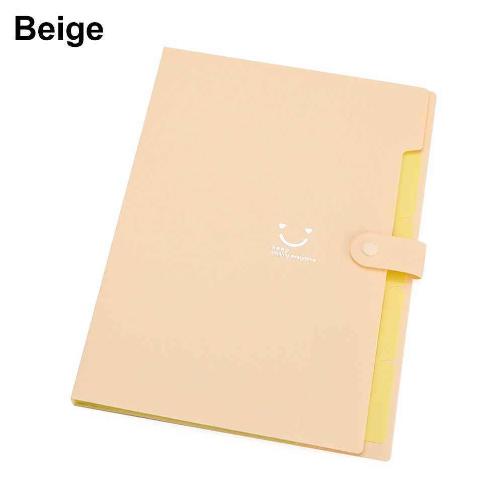 Large Capacity File Classify Document Holder Data Book A4 File Bag Portfolio Bill Folder Holder