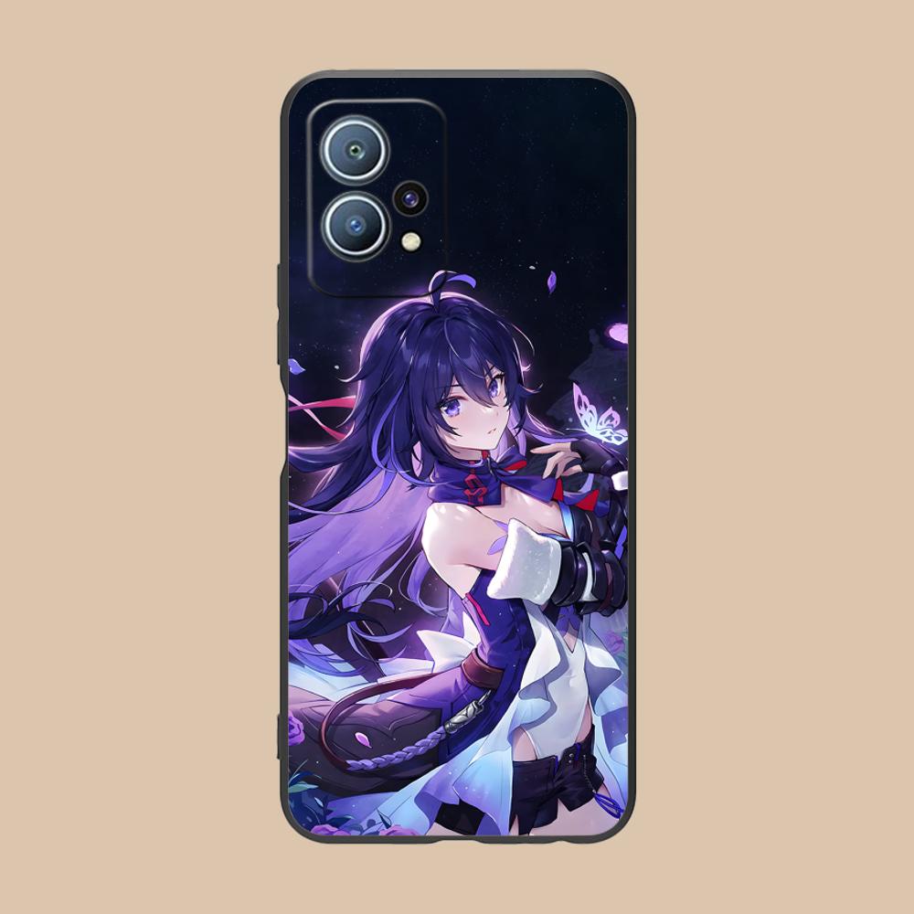 HSR Seele Матовый ТПУ Чехол для Мобильного Телефона для Huawei P60 P50 P40 P30 P20 P10 P9 P8 Pro Lite Plus Цветной Печатный Чехол