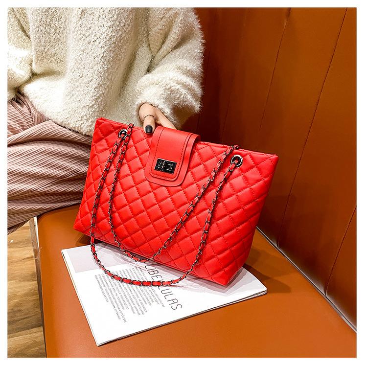 Сумка через плечо женская зимняя новая модная ромбовидная вышитая нитью ручная сумка большой емкости рюкзак ночной рынок женская сумка