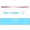Sanrio PP Tabletop Weekly Planner Cinnamon Roll, Blue, 1 Piece