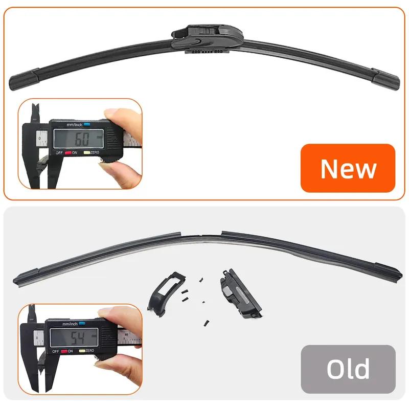 2PCS Car Wiper for Kia Grand Carnival KA4 MK4 2021-2022 Front Windshield Windscreen Wiper Blade Rubber Accessories 2021 2022