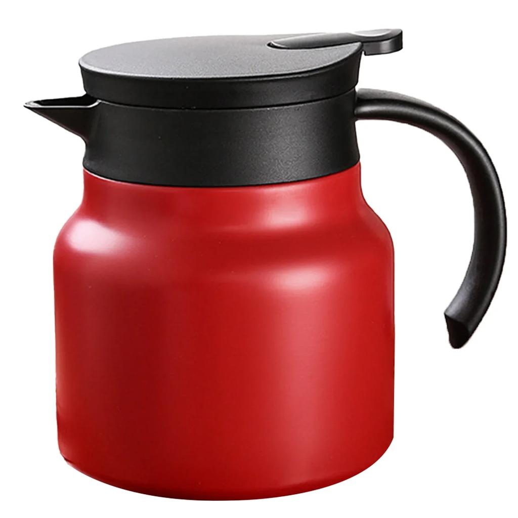 304 Stainless Steel Rustproof for Coffee,Tea,Milk Beverage Thermal Insulation Teapot Coffee Thermos Jug with Tea Filter