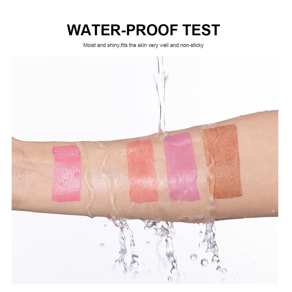 5 Colors Of Water Gloss Powder Blusher Stick Naturally Brighten The Silhouette And Create A Perfect Makeup