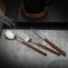 Minimalist Wooden Dinnerware Household Lunch Tableware Gift Dessert Spoon  Kitchen Accessories