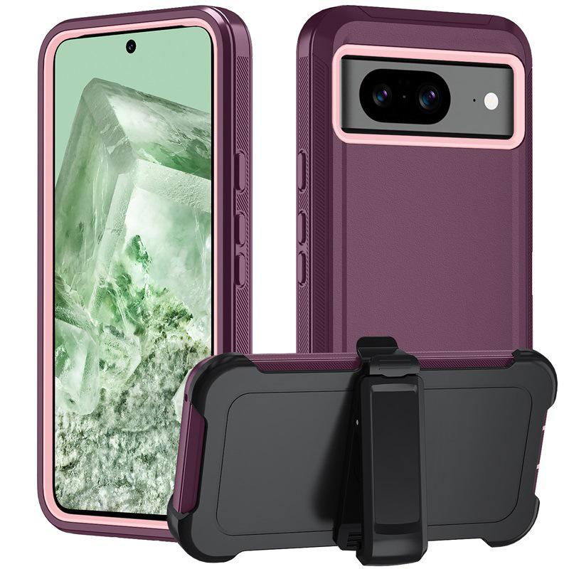 Противоударный и ударопрочный чехол для Google Pixel 8A с подставкой