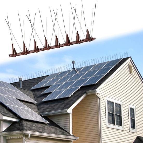 10 шт. шипов для отпугивания птиц, шипов для ограждений и стен, шипов для отпугивания кошек и голубей, шипов для предотвращения перелезания, которые не дают птицам приземлиться на подоконники и заборы