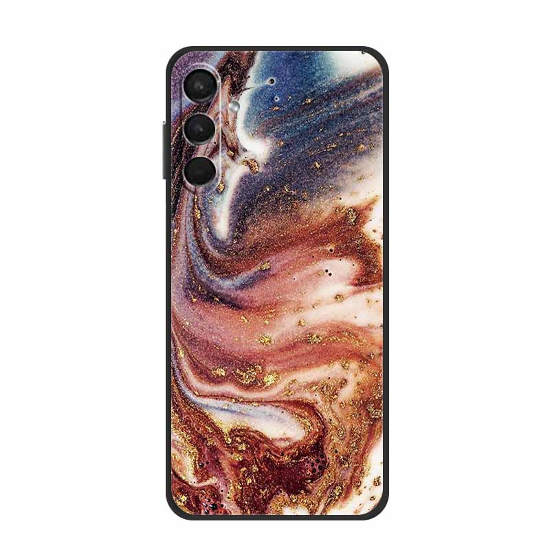 Чехол для Samsung A56 A26 Мраморный ТПУ Мягкий Силиконовый Задняя Крышка для Samsung Galaxy A26 A56 5G Чехлы Слюда Окрашенный Цветной Новый Чехол