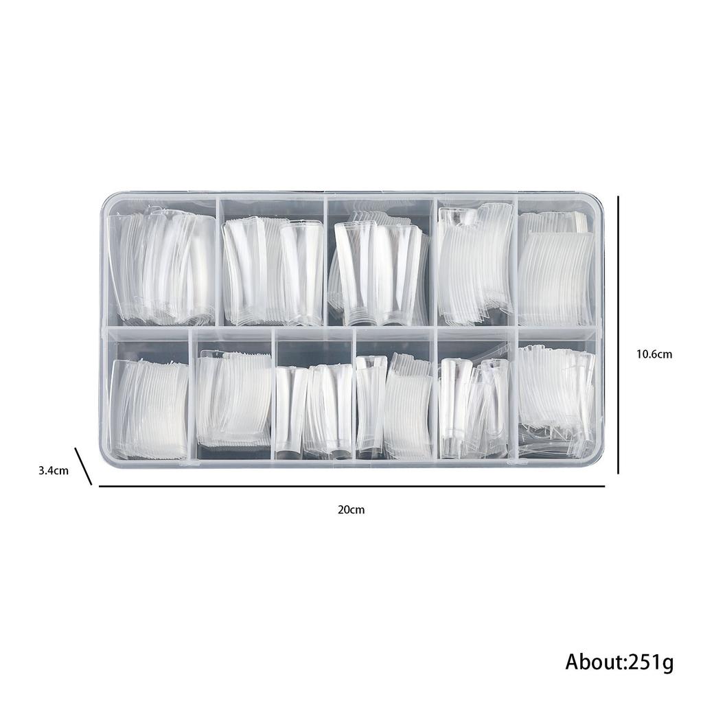 Duckbill Nail Special-Shaped Nail Art Tablets Personality Special A Type Short Medium Duckbill Nail Box