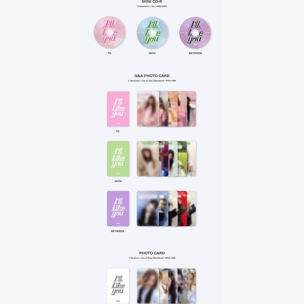 ILLIT 2-й мини-альбом [I'LL LIKE YOU] (GLLIT версия.) (+Онлайн-выгода)