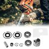 Aluminum Gasoline Engine Piston Kit Compact Piston Assembly Replacement for Stihl MS180 MS 180 018