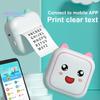 Бесчернильный карманный принтер для студентов, Bluetooth-совместимое соединение — чековый принтер с разрешением 200 точек на дюйм для компьютера Android, портативный термопринтер