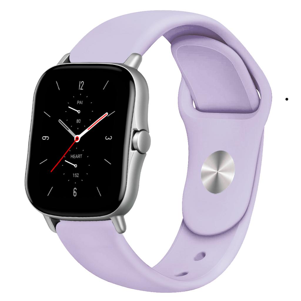 20 мм/22 мм ремешки для часов для Amazfit GTS 4/3/2/2e/Mini/GTR 42 мм/GTR 4/3 Pro Силиконовый браслет Amazfit helio/balance 2 bip 5 6 ремешок