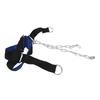 Head Muscle Strength Harness for Weight Training Head and Neck Training Headband with Adjustable Steel Chain and Strap