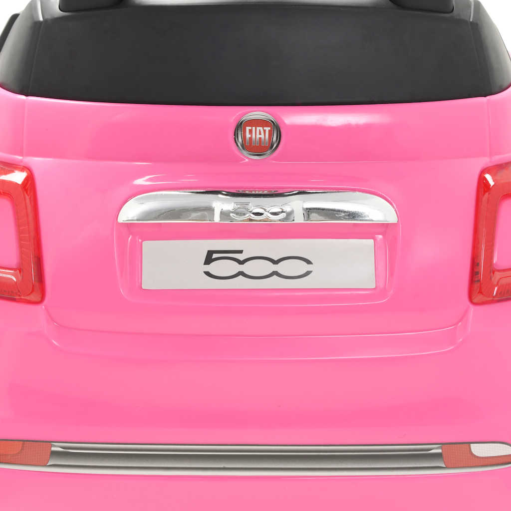 Детский электромобиль Fiat 500 Розовый